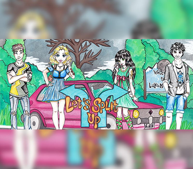 Let's Split Up (A Visual Novel) PC Steam Ключ