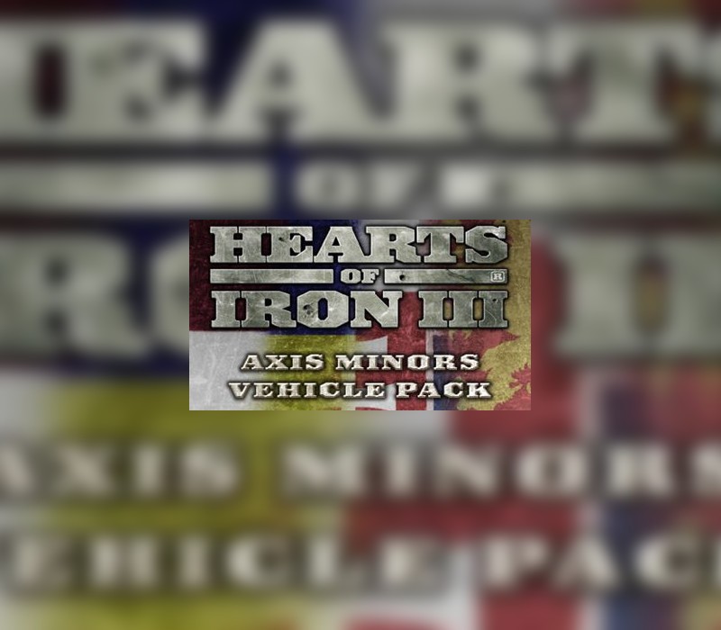 Hearts of Iron III - Axis Minors Vehicle Pack DLC EU Steam Ключ