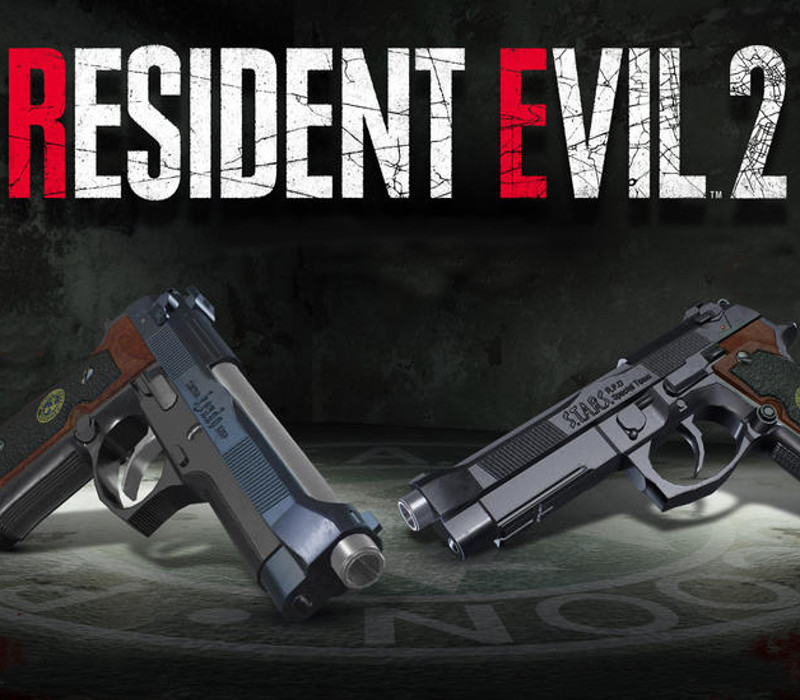 RESIDENT EVIL 2 / BIOHAZARD RE:2 - Deluxe Weapon Samurai Edge - Chris & Jill Model Набор DLC US PS4 Ключ