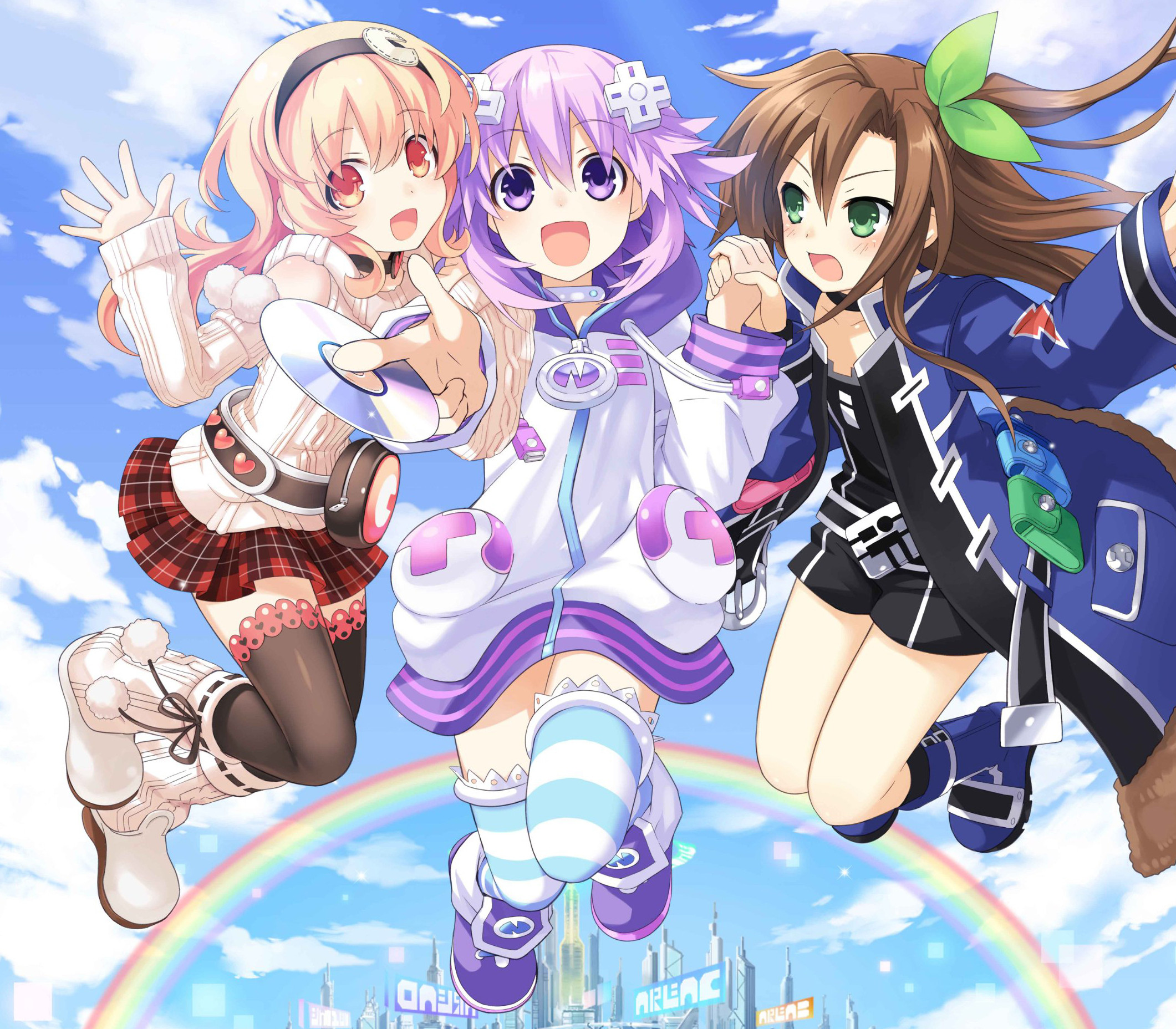 Hyperdimension Neptunia Re;Birth1 Deluxe-издание Набор Steam Ключ