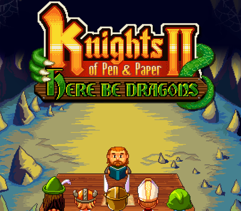 Knights of Pen and Paper 2 - Here Be Dragons DLC Steam Ключ