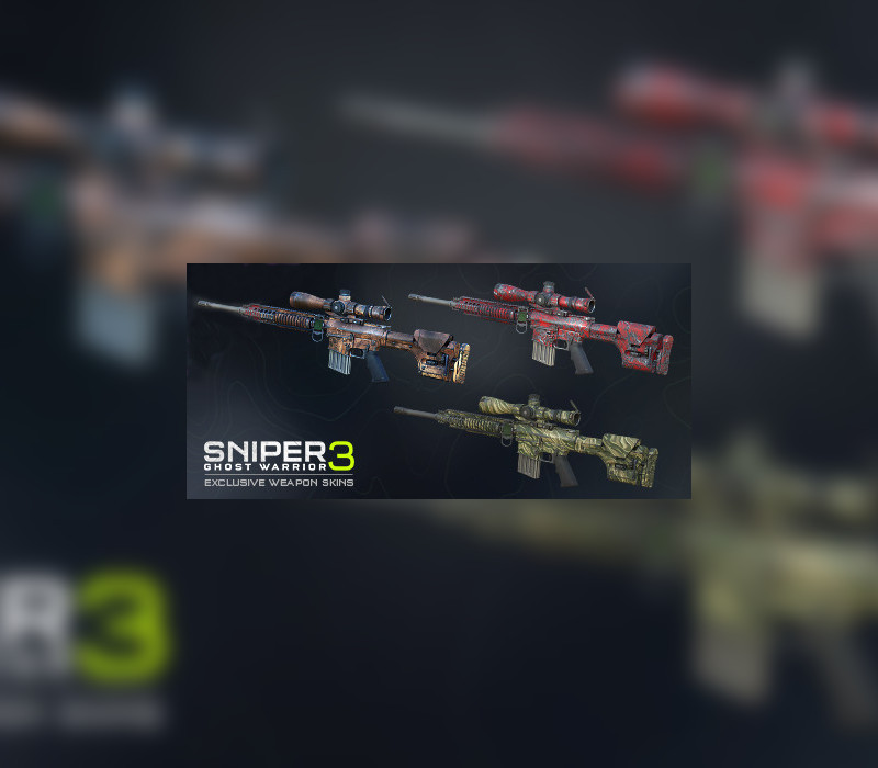 Sniper Ghost Warrior 3 - Death Pool weapon skin pack DLC Steam Ключ