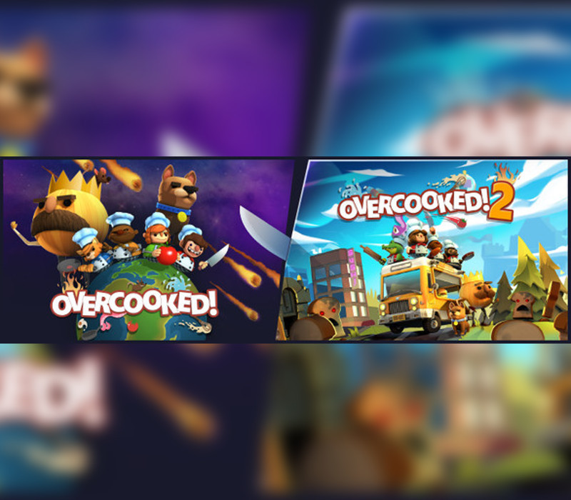 Overcooked! 1&2 Набор PC Steam Ключ