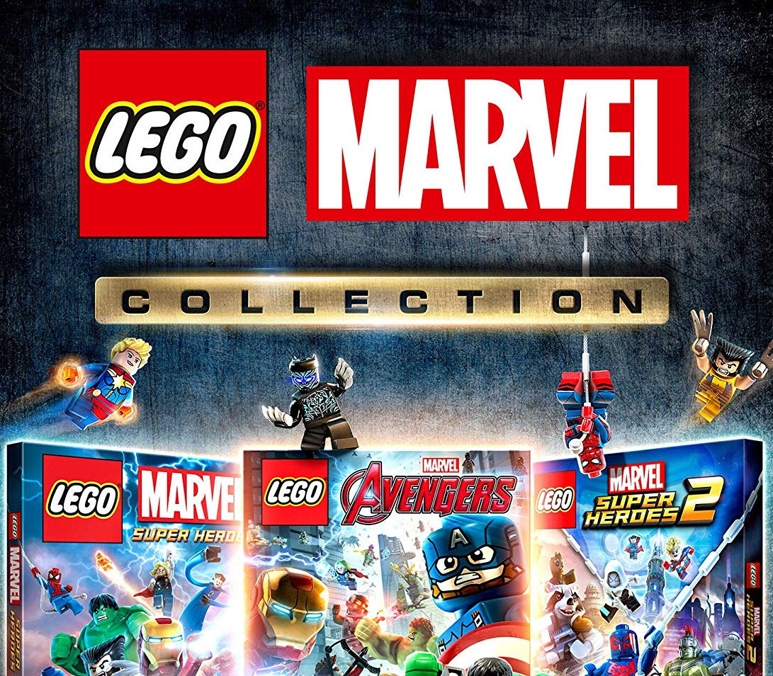 LEGO Marvel Super Heroes 1 + 2 + Avengers PC Steam Ключ