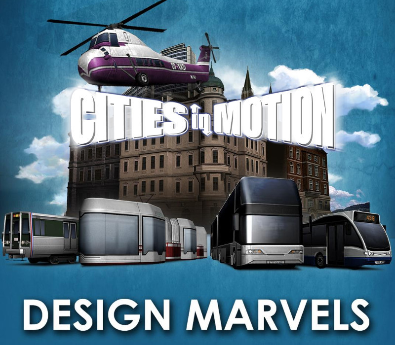 Cities in Motion - Design Marvels DLC Steam Ключ