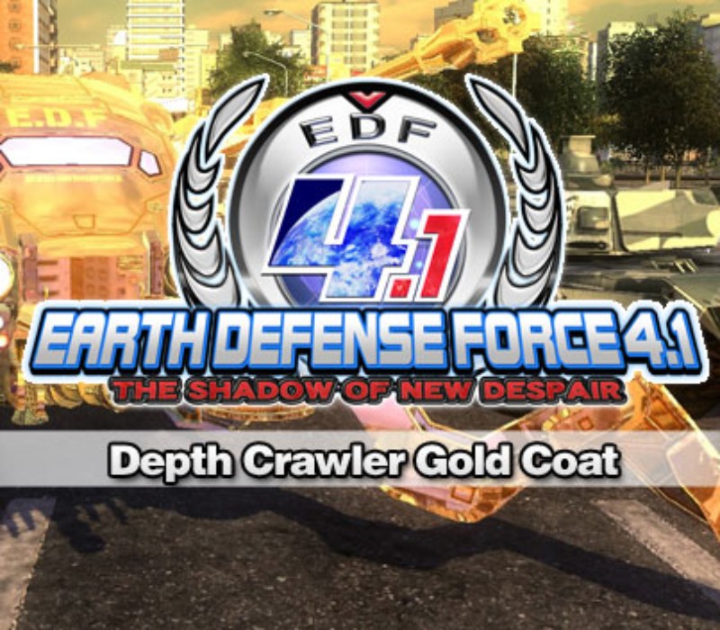 EARTH DEFENSE FORCE 4.1 - Depth Crawler Gold Coat DLC Steam Ключ