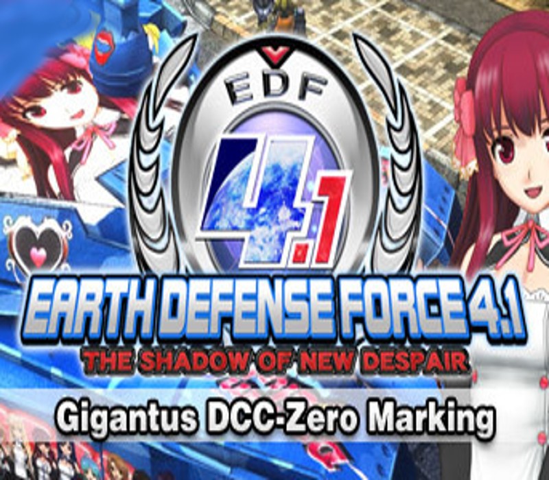 EARTH DEFENSE FORCE 4.1 - Gigantus DCC-Zero Marking DLC Steam Ключ