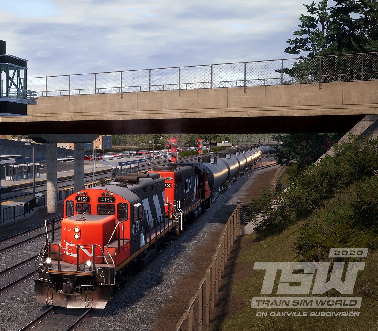 Train Sim World - Canadian National Oakville Subdivision: Hamilton - Oakville Route Add-On DLC Steam Альтергифт