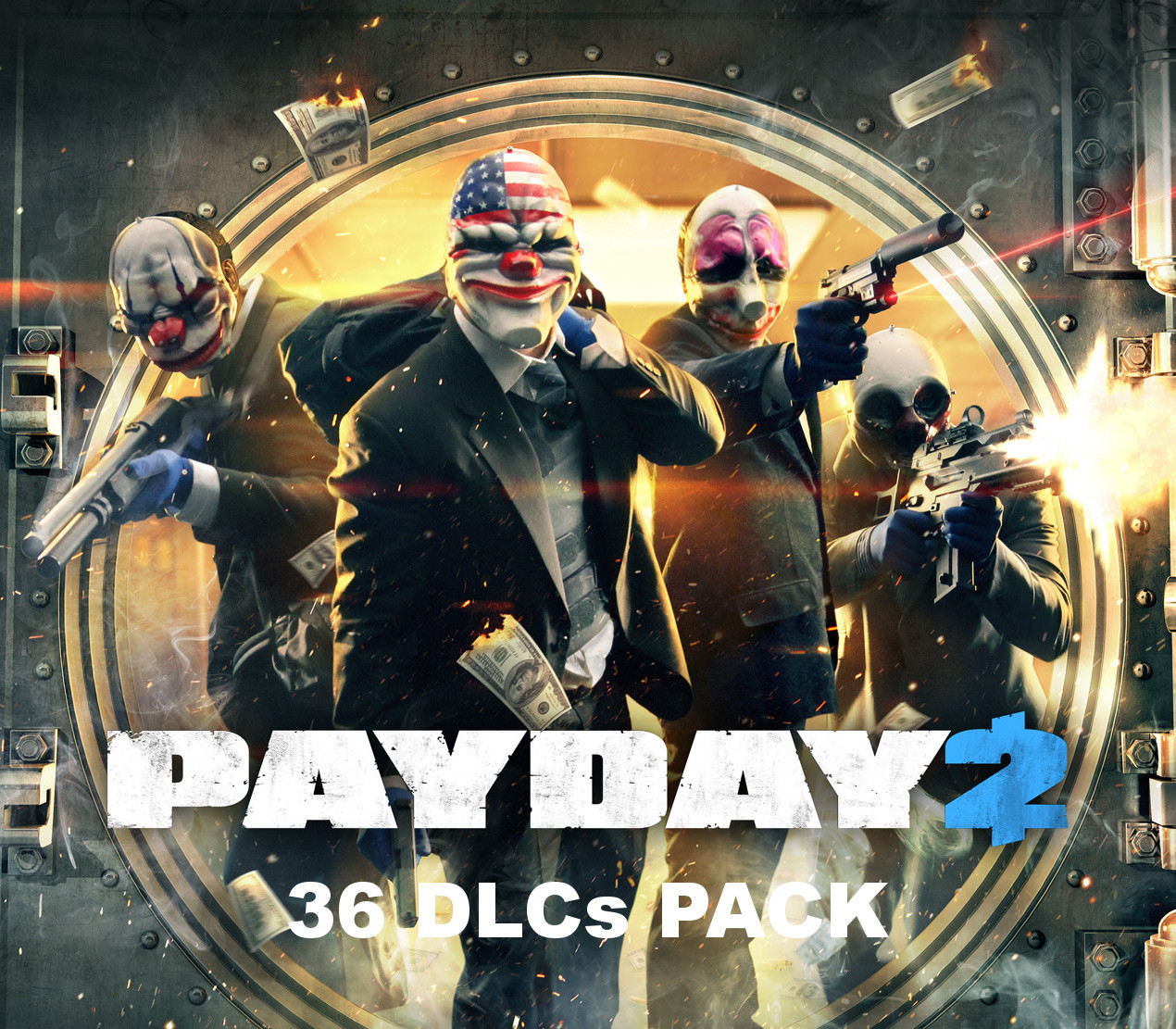 PAYDAY 2 - 36 DLC Pack Steam Ключ