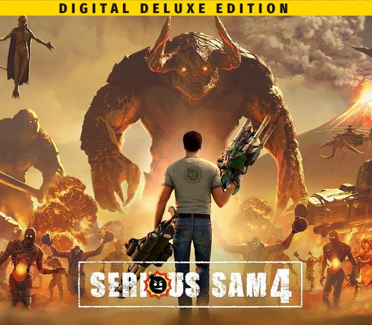 Serious Sam 4 Deluxe Edition EU Steam CD Key