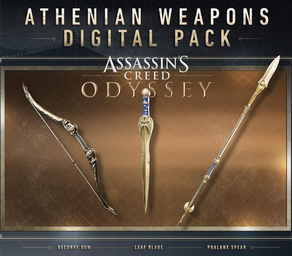 Assassin's Creed Odyssey - Athenian Weapons Pack DLC EU PS4 Ключ