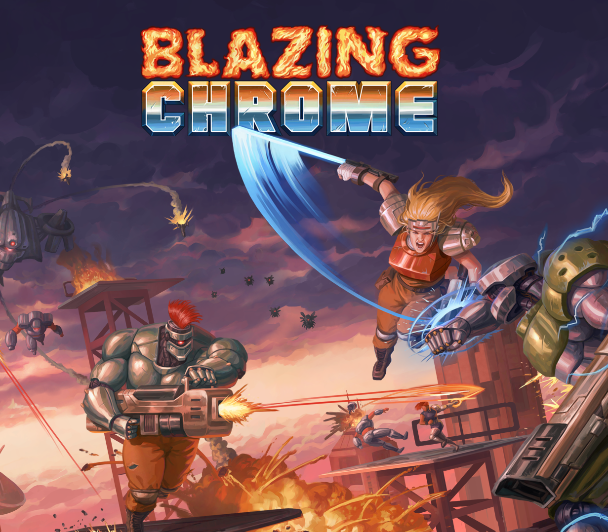 Blazing Chrome Steam Ключ