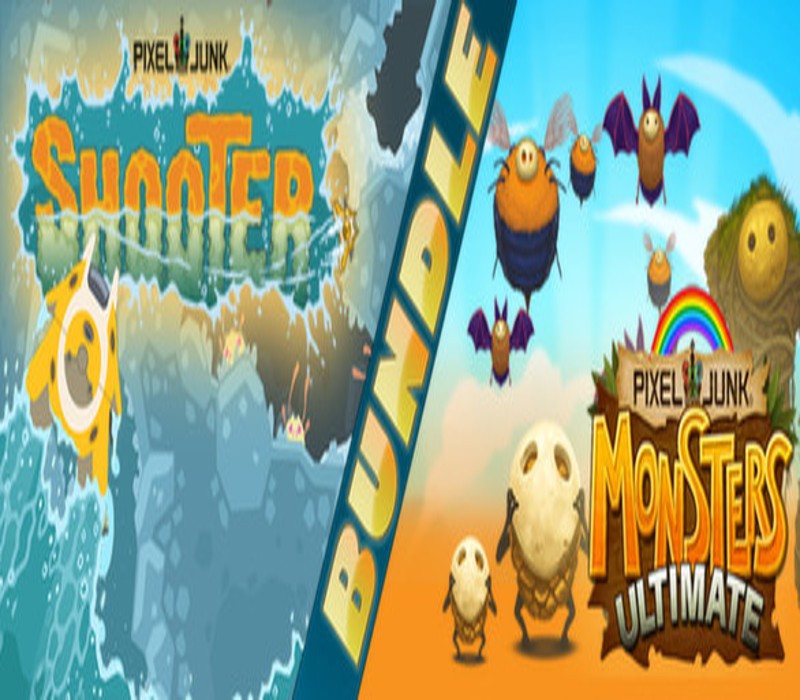 PixelJunk Monsters Ultimate + Shooter Набор Steam Ключ