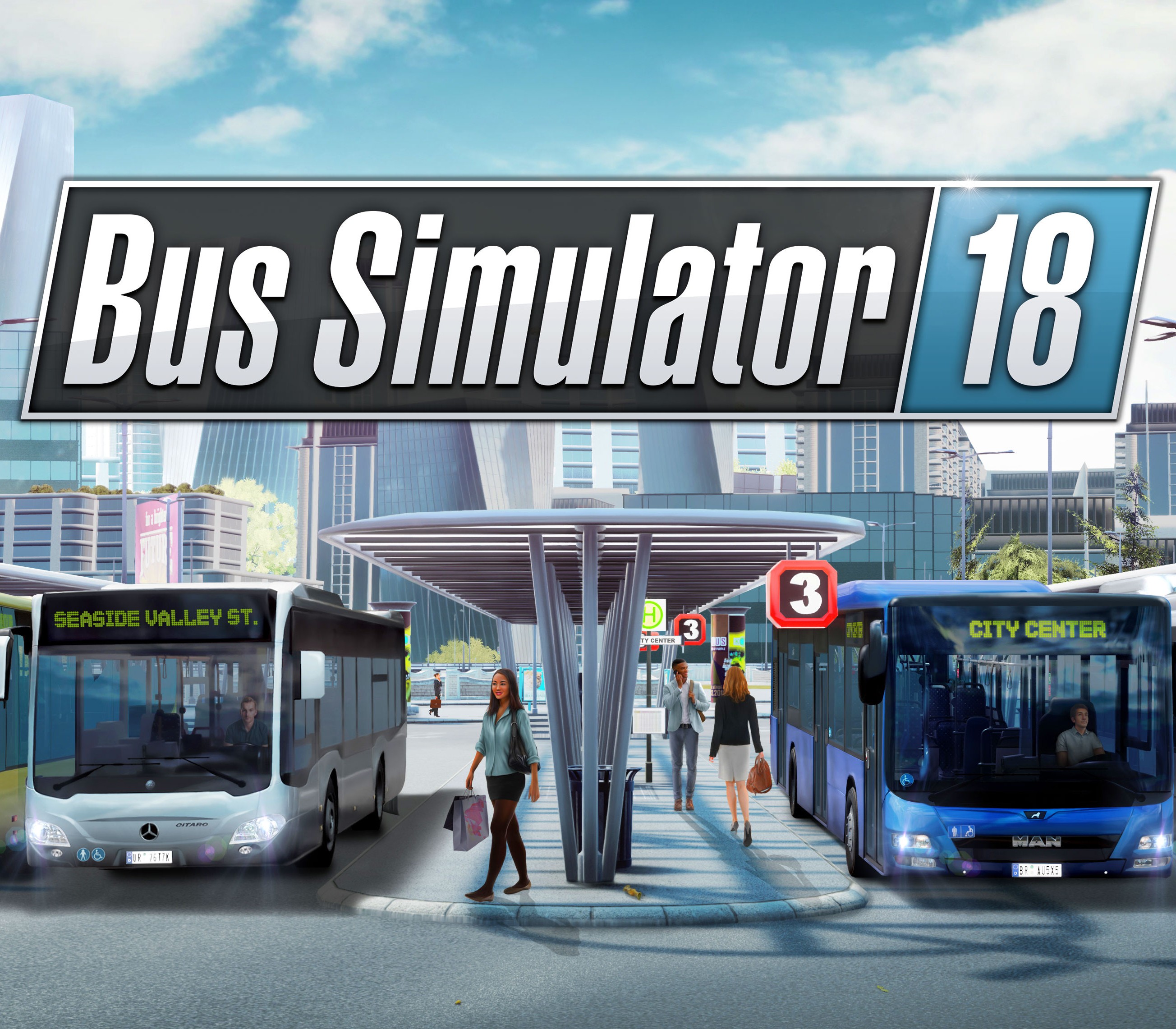 Bus Simulator 18 EU PC Steam Ключ