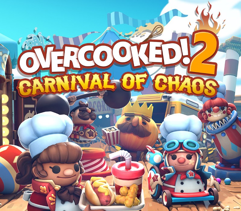 Overcooked! 2 - Carnival of Chaos DLC EU PC Steam Ключ