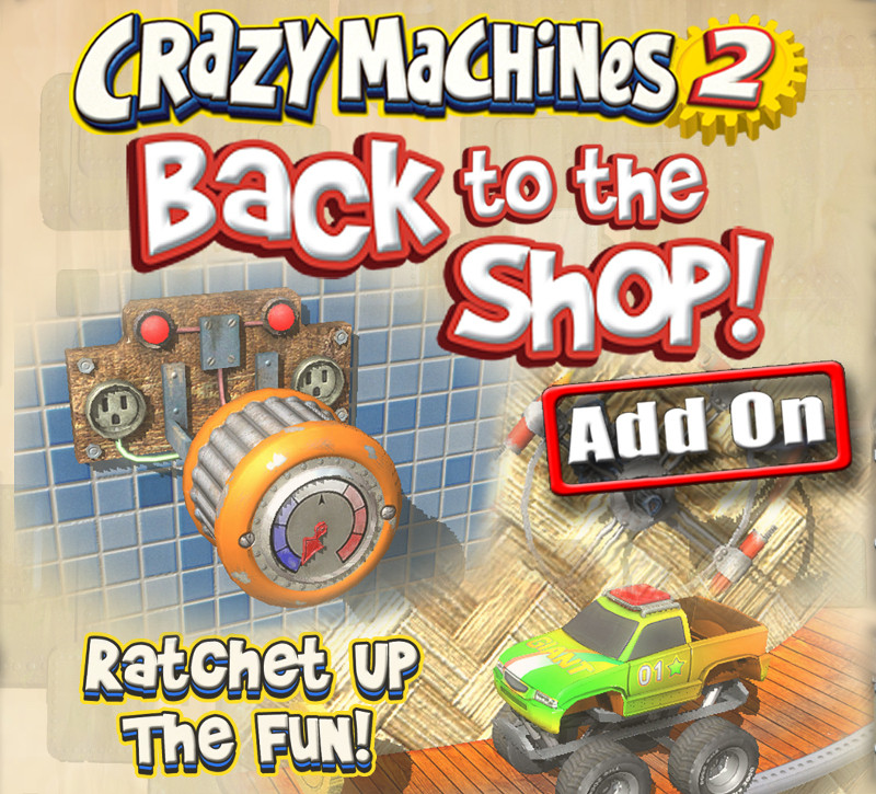 Crazy Machines 2 - Back to the Shop DLC Steam Ключ