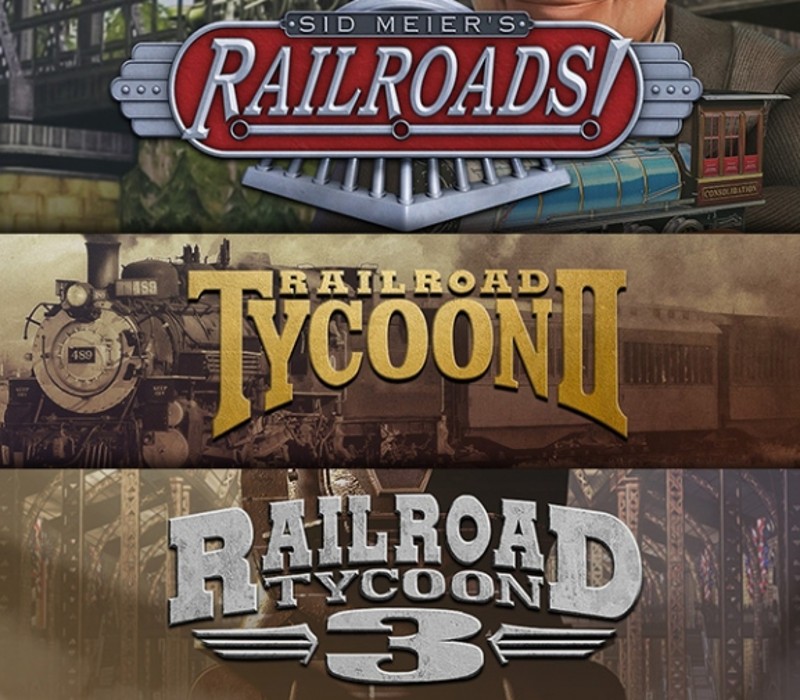 Railroad Tycoon Коллекция EU Steam Ключ