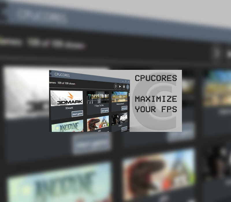 CPUCores :: Maximize Your FPS EU Steam Альтергифт
