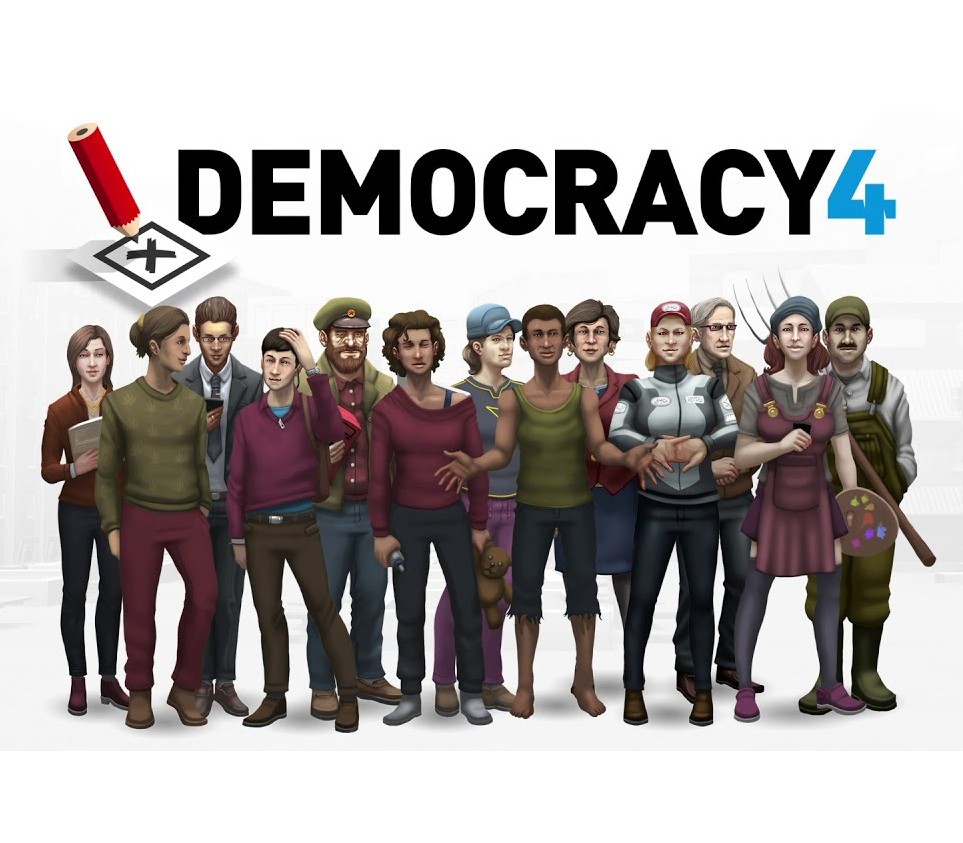 Democracy 4 EU Steam Альтергифт