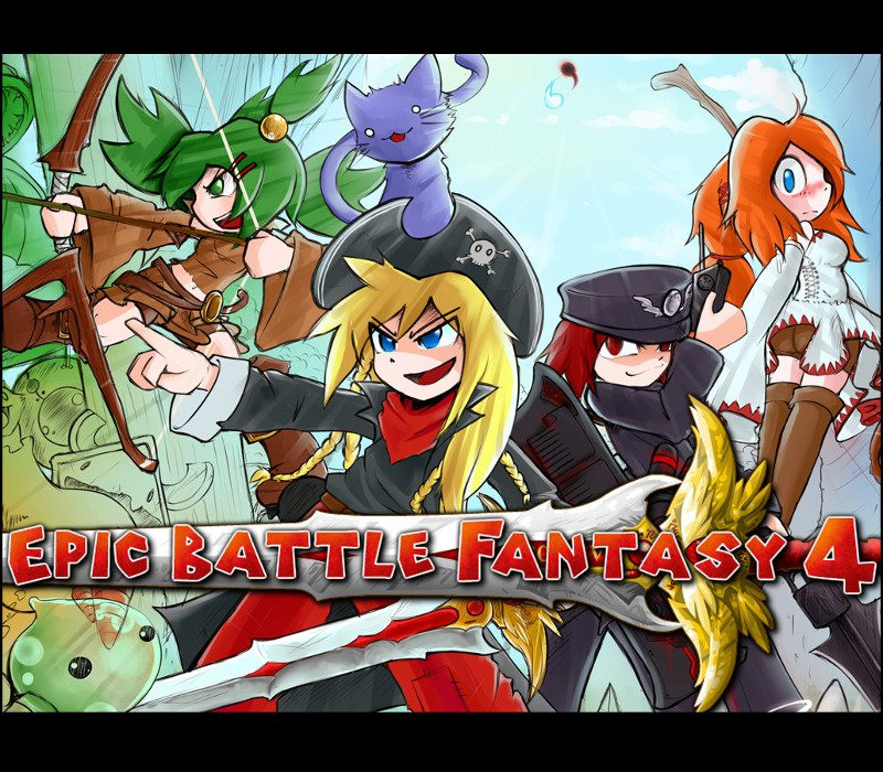 Epic Battle Fantasy 4 PC Steam Ключ