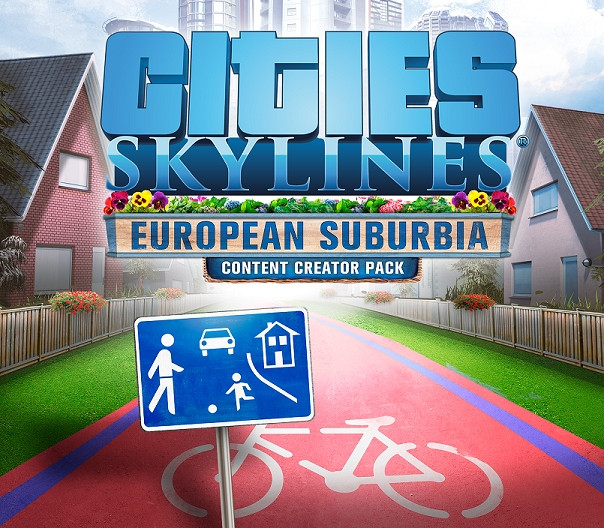 Cities: Skylines - Content Creator Pack: European Suburbia DLC Steam Ключ