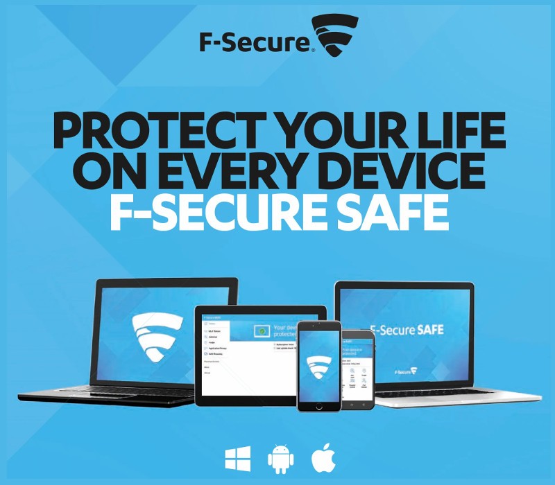 F-Secure SAFE Ключ (3 Years / 1 Device)