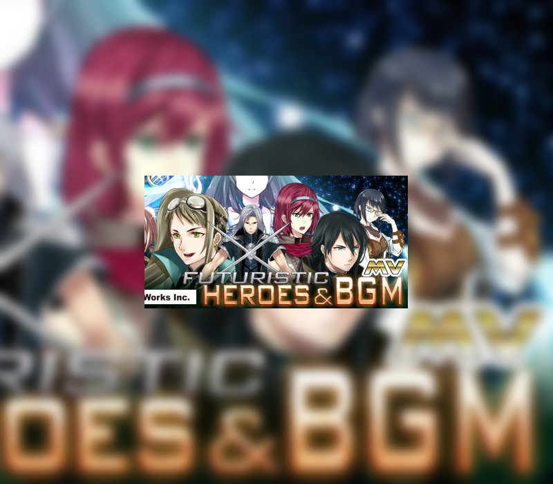 RPG Maker MV - Frontier Works: Futuristic Heroes and BGM DLC EU Steam Ключ