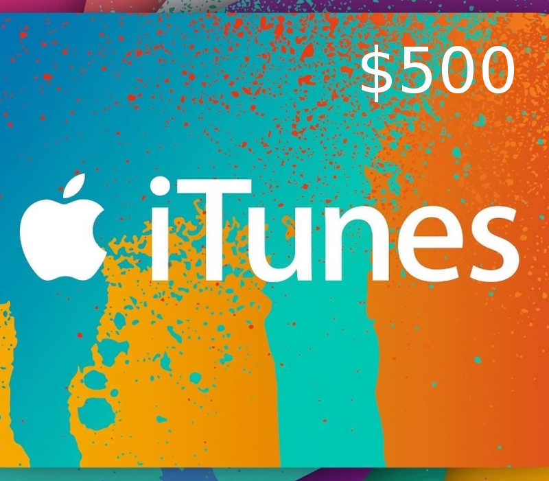 iTunes $500 HK Карта