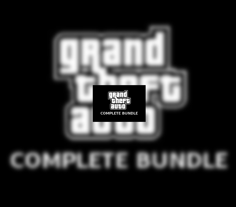 Grand Theft Auto Complete Набор (including GTA 1 & 2) RoW Steam Gift