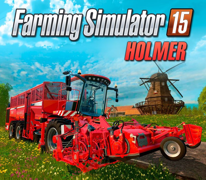 Farming Simulator 15 - HOLMER DLC PC Steam Ключ