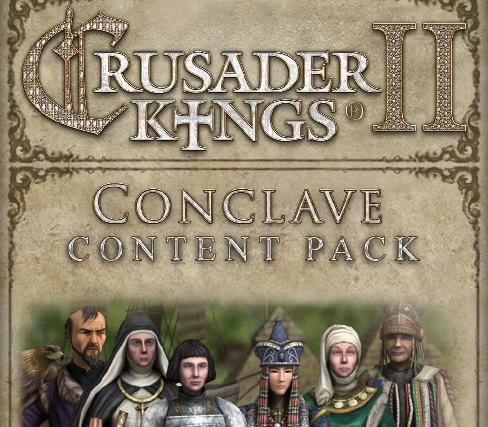 Crusader Kings II - Conclave Content Pack DLC RU VPN Activated Steam Ключ