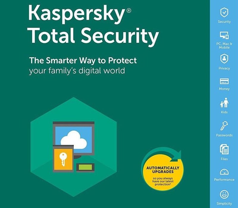 Kaspersky Total Security 2024 MIDDLE EAST Ключ (1 Year / 3 Devices)