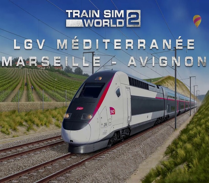 Train Sim World 2 - LGV Méditerranée: Marseille - Avignon Route Add-On DLC Steam Ключ