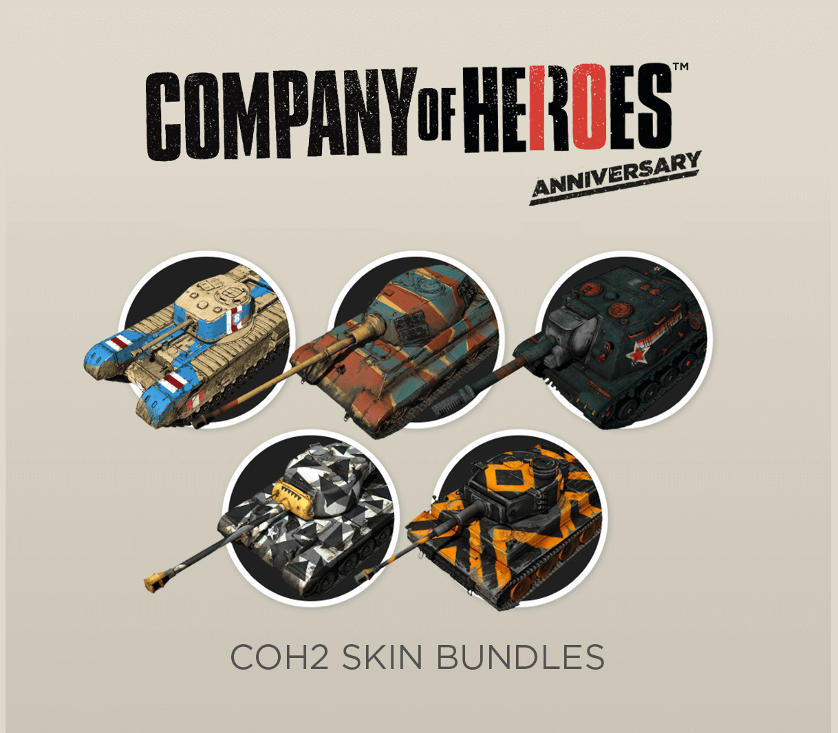 Company of Heroes 2 - 10 Year Anniversary Exclusive Skins Pack Steam Ключ