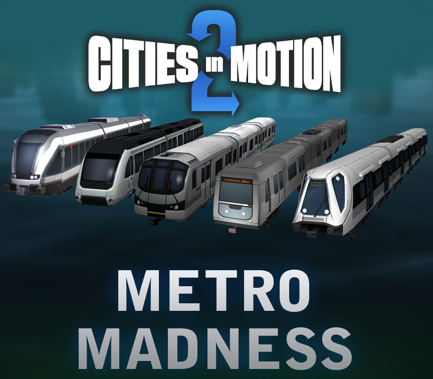 Cities in Motion 2 - Metro Madness DLC Steam Ключ