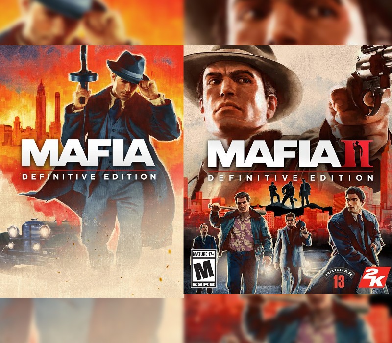 Mafia: Полное издание + Mafia II: Полное издание EU Steam Ключ