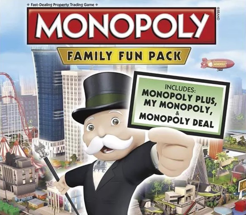 MONOPOLY FAMILY FUN PACK AR XBOX One / Xbox Series X|S Ключ