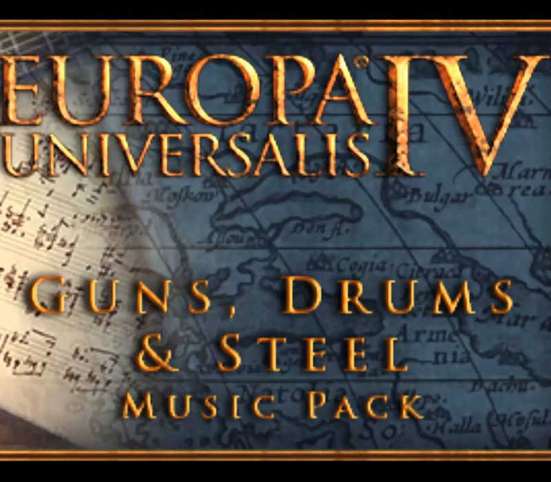 Europa Universalis IV - Guns, Drums and Steel Music Pack DLC Steam Gift