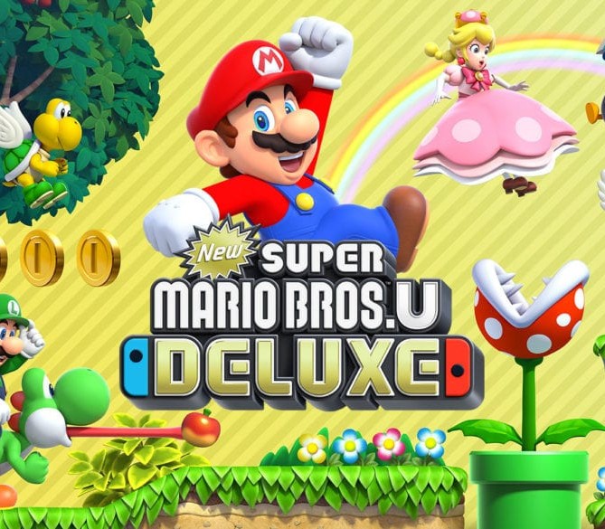 New Super Mario Bros U Deluxe Nintendo Switch Online Аккаунт Activation