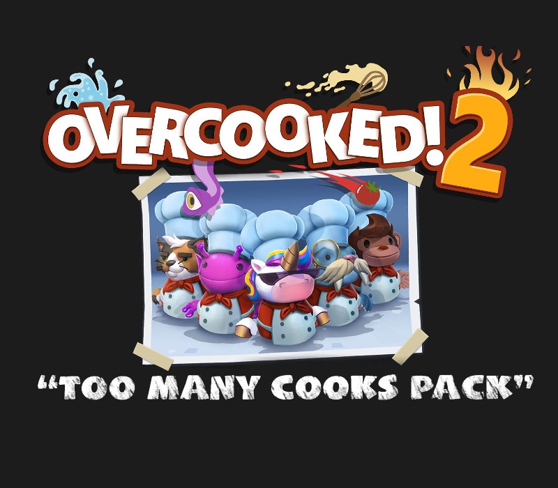 Overcooked! 2 + Too Many Cooks + Surf 'n' Turf Pack DLC Steam Ключ