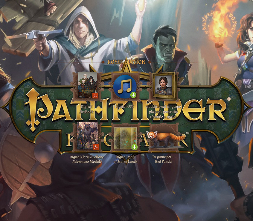 Pathfinder: Kingmaker Royal издание NA Steam Ключ