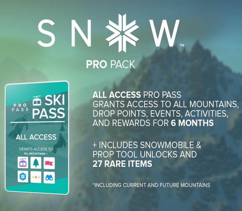 SNOW - Pro Pack DLC NA Steam Ключ