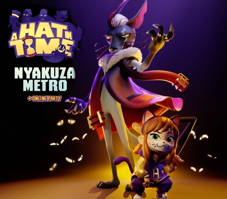 A Hat in Time - Nyakuza Metro + Online Party DLC EU Steam Альтергифт