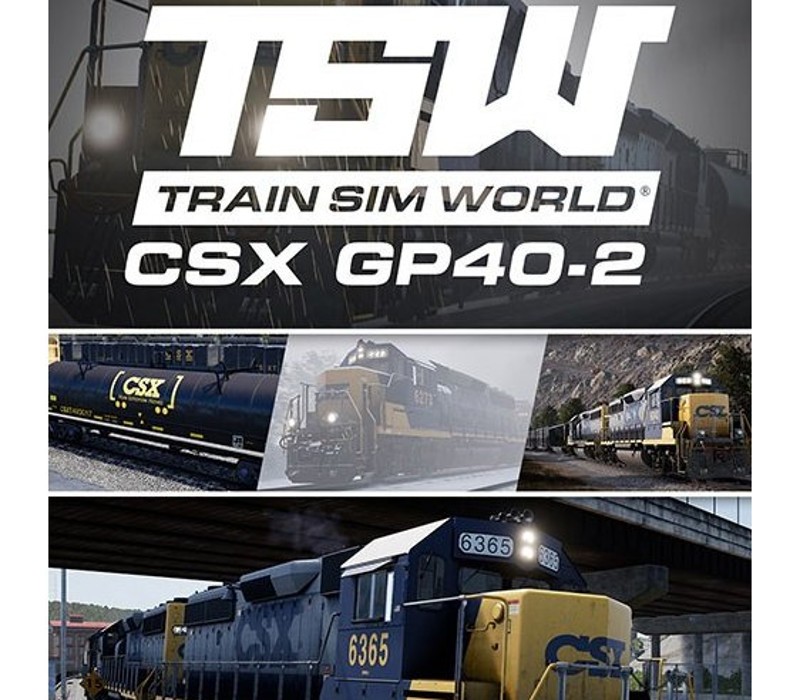 Train Sim World - CSX GP40-2 Loco Add-On DLC Steam Ключ