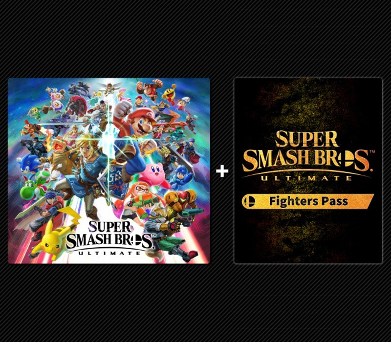 Super Smash Bros. Ultimate + Fighters Pass DLC NA Nintendo Switch Ключ