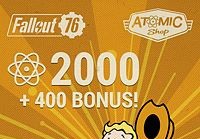 Fallout 76 - 2000 (+400 Bonus) Atoms XBOX One Ключ