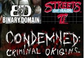 Binary Domain + Condemned + Streets of Rage 2 Steam Ключ