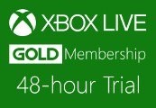 XBOX Live 48-hour Gold Trial Membership US/EU