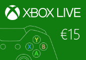 XBOX Live €15 Предоплаченная карта EU