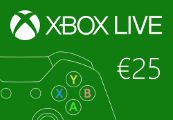 XBOX Live €25 Предоплаченная карта EU